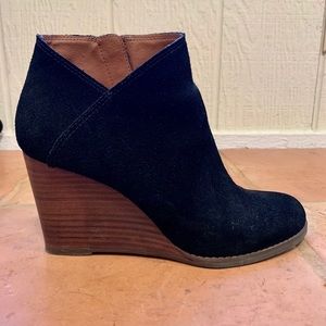 Lucky Brand wedge bootie